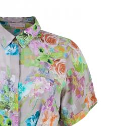 Matthew Williamson Printed Button Down Shirt Dress M
