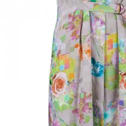 Matthew Williamson Printed Button Down Shirt Dress M