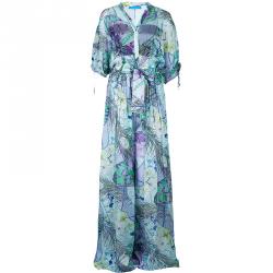 Matthew Williamson Multicolor Floral Print Jumpsuit M
