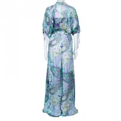 Matthew Williamson Multicolor Floral Print Jumpsuit M