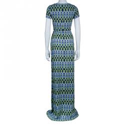 Matthew Williamson Abstract Printed Maxi Dress S