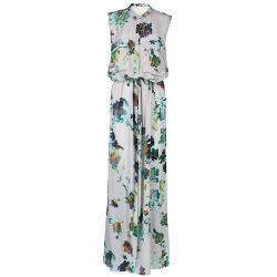 Pre Owned فستان ماثيو وليامسن بيج ماكسي مطبوع L