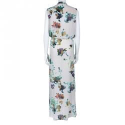 Pre Owned فستان ماثيو وليامسن بيج ماكسي مطبوع L