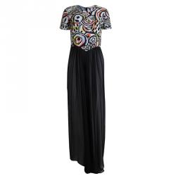 Matthew Williamson Multicolor Printed Silk Maxi Dress M
