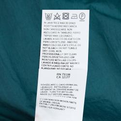 Pre Owned Max Mara Jade Green Shirt Dress M