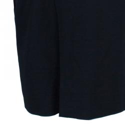 Pre Owned Max Mara Studio Black Alpe Sleeveless Dress L