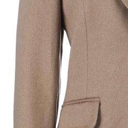 Pre Owned Max Mara Camel Jacket L