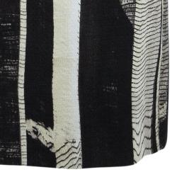 Pre Owned Max Mara Monochrome Print Shift Dress L
