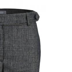 Pre Owned Max Mara Black Tweed Pant Suit S