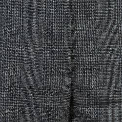 Pre Owned Max Mara Black Tweed Pant Suit S