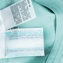 Pre Owned Max Mara Turquoise Blazer M