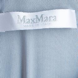 Pre Owned Max Mara Grey Sleeveless Dress S