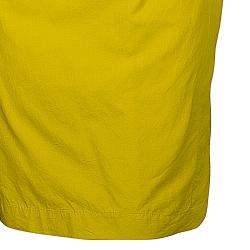 Pre Owned Max Mara Yellow Pleated Dress M