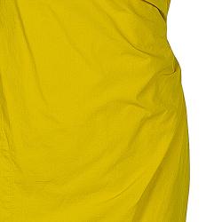 Pre Owned Max Mara Yellow Pleated Dress M