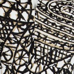 Pre Owned Max Mara Multicolor Printed Jersey Short Sleeve Dress M