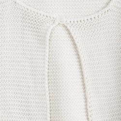 Pre Owned Max Mara Cream Chunky Knit Shrug M