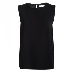Pre Owned Max Mara Black Sleeveless Top M