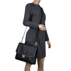 Pre Owned MCM Black Nylon Business Briefcase