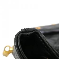 Pre Owned MCM Black Quilted Leather Stark Backpack