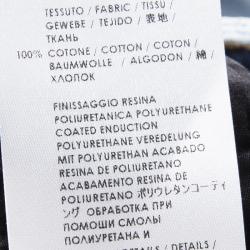 Pre Owned McQ by Alexander McQueen Indigo Distressed Denim Patchwork Boyfriend Jeans S