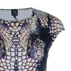 مملوكة مسبقًا فستان أم سي كيو باي ألكساندر ماكوين بأكمام قصيرة M