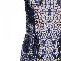 مملوكة مسبقًا فستان أم سي كيو باي ألكساندر ماكوين بأكمام قصيرة M