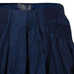 Pre Owned McQ by Alexander McQueen Blue Bubble Skirt S