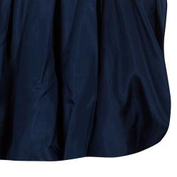 Pre Owned McQ by Alexander McQueen Blue Bubble Skirt S