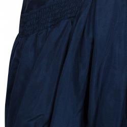 Pre Owned McQ by Alexander McQueen Blue Bubble Skirt S