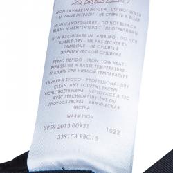 Pre Owned McQ by Alexander McQueen Black Crop Top S