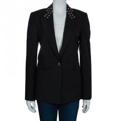 Pre Owned McQ by Alexander McQueen Eyelet Collar Blazer M