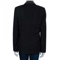 Pre Owned McQ by Alexander McQueen Eyelet Collar Blazer M