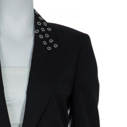 Pre Owned McQ by Alexander McQueen Eyelet Collar Blazer M