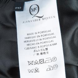 Pre Owned McQ by Alexander McQueen Eyelet Collar Blazer M