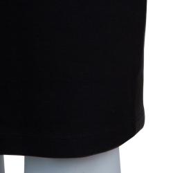 Pre Owned تنورة قصات أم سي كيو باي أليكساندر مكوين جلد سوداء S