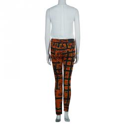 Pre Owned McQ by Alexander McQueen Caged Arrow Jeans M