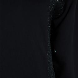 Pre Owned McQ by Alexander McQueen Black Embellished Sweat Shirt M