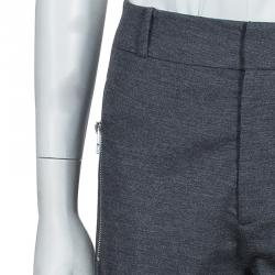 Pre Owned McQ by Alexander McQueen Grey Wool Sweatpants L