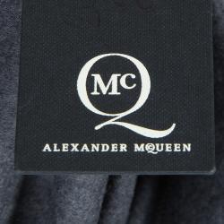 Pre Owned McQ by Alexander McQueen Grey Wool Sweatpants L