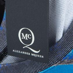 Pre Owned McQ by Alexander McQueen Black Printed Hazy Night Sweatshirt XL