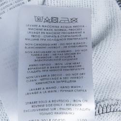 Pre Owned McQ by Alexander McQueen Black Printed Hazy Night Sweatshirt XL