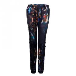McQ by Alexander McQueen Multicolor Digital Print Leggings L