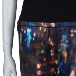 McQ by Alexander McQueen Multicolor Digital Print Leggings L