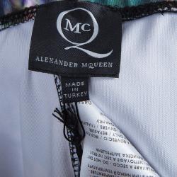 McQ by Alexander McQueen Multicolor Digital Print Leggings L