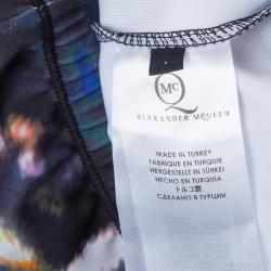 McQ by Alexander McQueen Multicolor Digital Print Leggings L
