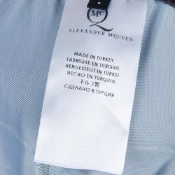 Pre Owned McQ by Alexander McQueen Multicolor Checked Tartan Leggings S