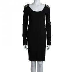 مملوكة مسبقًا MCQ by Alexander McQueen Scoop Neck Embellished Dress M