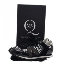مملوكة مسبقًا حذاء  رياضي أم سي كيو باي اليكساندر ماكوين كاروهات كانفاس و جلد مقاس 40