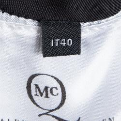 Pre Owned McQ by Alexander McQueen Black Short Sleeve Top S