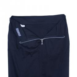 Pre Owned McQ by Alexander McQueen Black Pencil Skirt M